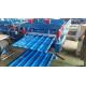 Glazed Steel Roofing Machine , Roofing Corrugated Sheet Roll Forming Machine