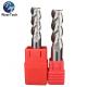 60HRC Single Flute Aluminum Copper End Mill With Colorful DLC Coating