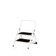 Domestic Foldable Carbon Steel Hand Truck White Square 2 Step Folding Ladder