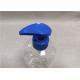 Recyclable 24 410 Pump , Royal Blue Shampoo Bottle Pump SS316 Spring Material