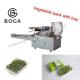 Vegetable Packing Machine Multi Function Flow Typr Pillow Daily Use Support