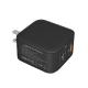 Multiports USB Type C PD Charger QC Travel GAN Mini Quick Charger 65W
