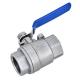 Customized Stainless Steel Ball Valve 2PC Ss Threaded Industrial Valves for Gas Oil Water