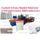 PLC Controlled Napkin Printing Machine With 4000 Napkin/Minute Speed