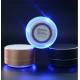 2018 New products A10 mini bluetooth ibastek 3W speaker with colorful LED FM radio