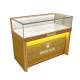 Metal Glass Counter Display Cabinet For Shop Jewelry Cases Luxury Window Exhibition