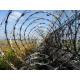 Galvanized Security Fencing Concertina Price Anti Climb Blade Barbed Wire Prison Razor Barbed Wire