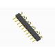 2.54mm Round Female Pin Header Single Row Male And Female Headers SMT Type