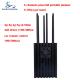6 Channels Mobile Phone Jammer 2G 3G 4G 5G 8-10w/Band Portable Cell Phone Signal Jammer