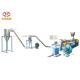 600kg/H PE PP PVC WPC Extruder Machine Three Stage Air Cooling Die Face Cutting Way