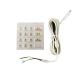 Waterproof Stainless Steel Metal Numeric Keypad 100 X 100 Mm With USB For Vending Machine