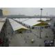 Custom 15*100M Trade Show Tent Heat Resistant Fabric Modular Aluminum Frame