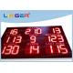 Sport LED Cricket Scoreboard With Wheel , Outdoor Portable Scoreboard For Cricket