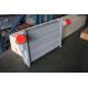 Brazed aluminum bar plate air cooler heat exchanger with high performance and heavy duty