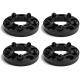 Lightweight Hard Anodized ATV Wheel Spacers CB124 Adapters For Land Rover Defender Discovery 1