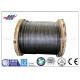 Tower Crane Wire Rope Construction , Steel Cable Wire Rope 1570-1960MPA