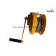 1800 LB Mini Manual Hand Winch Hand Operated Brake Winch For Boat Trailer / Construction