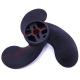 Professional Aluminium Boat Propellers For Tohatsu Nissan / Mercury Motors