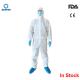 Anti Virus Disposable Protective Coveralls ,  Disposable Body Suit Non Woven