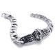 High Quality Tagor Stainless Steel Jewelry Fashion Men's Casting Bracelet PXB132