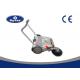 Electric Industrial Manual Push Vacuum Floor Sweeper For Coarse Road Walk Behind