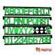 Tri - color changeable LED Link Letter DC 24V Personalized Neon Signs