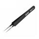 Antistatic ESD Vetus Eye Brow Tweezers Conductive Lash Tweezers