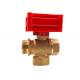 SS304 Stainless Motorized Zone Heating Valves With DC Actuator Motor