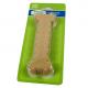 No Stuffing Durable Pet Toys Grinding Hard Rubber Dog Bone Tooth Grinding Peanut Flavor