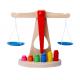 Weighing 10CM Wooden Balance Scale Toy Montessori Balance Scale