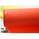 Acrylic Coated Fibreglass Fabric Orange 260GSM 0.22MM Heat Resistant 260℃