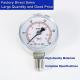1.6% Precision Gas Pressure Test Gauge for -20- 80C Environment Temperature and SUS316 Wetted Part