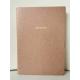 Pink Embossing Custom Printed Notebooks Light Weight With Logo Printed