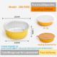 280mm Diameter 5000ml Aluminum Foil Baking Pans Pizza Tray Round Disposable Aluminum Foil Container With Lids