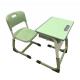 Classroom Steel School Furniture Study Desk And Chair Customized Size / Color