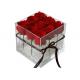 Square Waterproof Acrylic Flower Box With Lid For Packing Environmentally Friendly