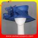 Elegant design sinamay Church hats for lady with assorted colors ,trendy Sinamay wide brim church hat from Sun Accessory