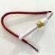 Threaded Ceramic Glow Igniter ,  Ceramic Ignition Element For Solid Wood Fuels