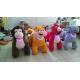 Hansel zoo animal toy ride electric amusement stuffed motorized animals