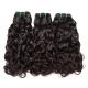 Water Wave Human Hair Weave Extension Malaysian Virgin Curly Customized Style