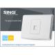 Safety Indoor Switch White computer network socket electrical wall network outlet