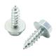 Galvanised External Hexagon Flange Self Drilling Metal Screw With EPDM Washers
