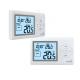 Intelligent Electric Room Thermostat For Heating System PC+ABS Material