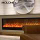 60inch 1500mm Wall Insert Fireplace Hot Air Blower Indoor Adjustable Thermostat