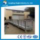 Construction swing stage equipment/temporary suspended platform ZLP630/cradle manufacturer