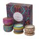 Custom Natural Scented Soy Wax Candle Tin Scented Candle Aroma Wedding Gift Set
