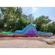 Colorful Inflatable 70ft WET Ultimate Obstacle Course Combo