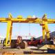 3-40m Gantry Crane 550KN Rated Lifting Moment for Heavy Duty Lifting