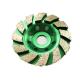 High Quality 4inch Laser Welded 105mm Diamond Segmented Turbo Grinding Cup Wheel For Concrete , Stone, Building Material