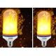 E27 E26 SMD LED Flame Electric Fire Light Bulbs Flickering Emulation Lamp